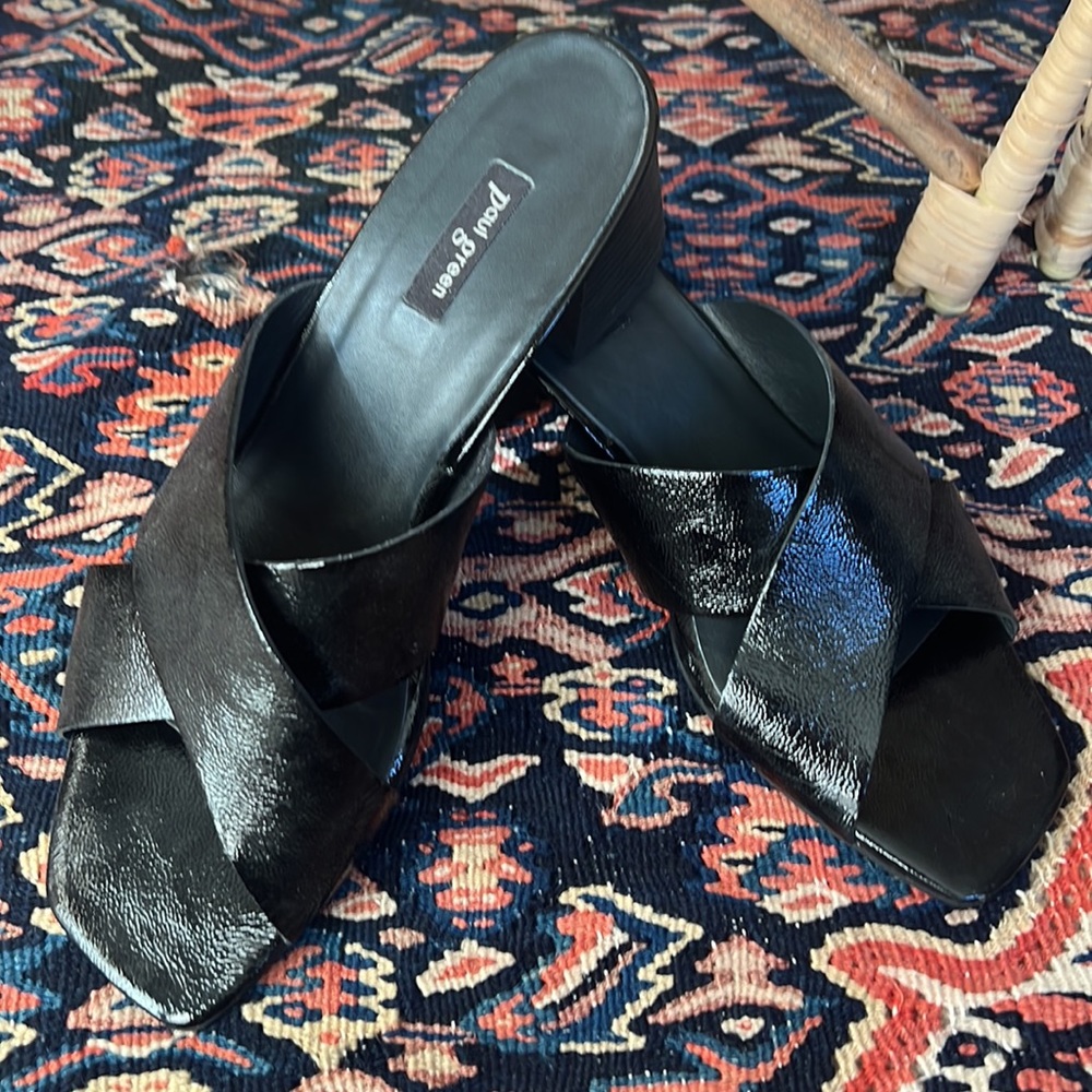 Paul Green Women's Lauren Block Heeled Sandals | US Size 9 (6 1/2 Austrian)